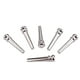 thumbnail image 5 of Soidarity 6 Pieces Guitar Bridge Universal Solid Replacement Pin Part Component Silver Color Music Instrument String Guitars Nuts Como se muestra 2piezas Soidarity CBP470833, 5 of 6