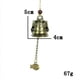 thumbnail image 5 of Juego de campanillas de viento Fengshui, melodía para decoración interior y exterior 2 piezas, 5 of 8