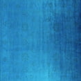 thumbnail image 1 of Ahgly Company Machine Washable Indoor Square Persian Turquoise Blue Bohemian Area Rugs, 6' Square, 1 of 4