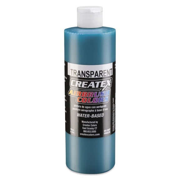 Createx Airbrush Color - 16 oz, Transparent Aqua