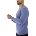 thumbnail image 3 of X RAY JEANS Mens Basic Crewneck Sweater Pullover, Heather Blue, S, 3 of 10