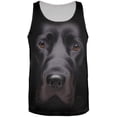 thumbnail image 1 of Black Lab Dog Face All Over Adult Tank Top - 2X-Large, 1 of 2