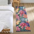 thumbnail image 3 of Yayeee Runner Rug for Bedroom 2'x6' Machine Washable Hallway Non Slip Mat, Ethereal Floral Harmony, 3 of 8