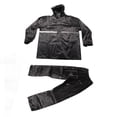 thumbnail image 1 of Conjunto de impermeable de tela Oxford gruesa con abertura, impermeable, con tira reflectante para hombres y mujeres, conjunto de impermeable grueso XXL, 1 of 5