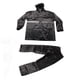 thumbnail image 2 of Conjunto de impermeable de tela Oxford gruesa tipo hendidura, traje de lluvia impermeable con tira reflectante para hombres y mujeres, conjunto de impermeable grueso XXL, 2 of 5