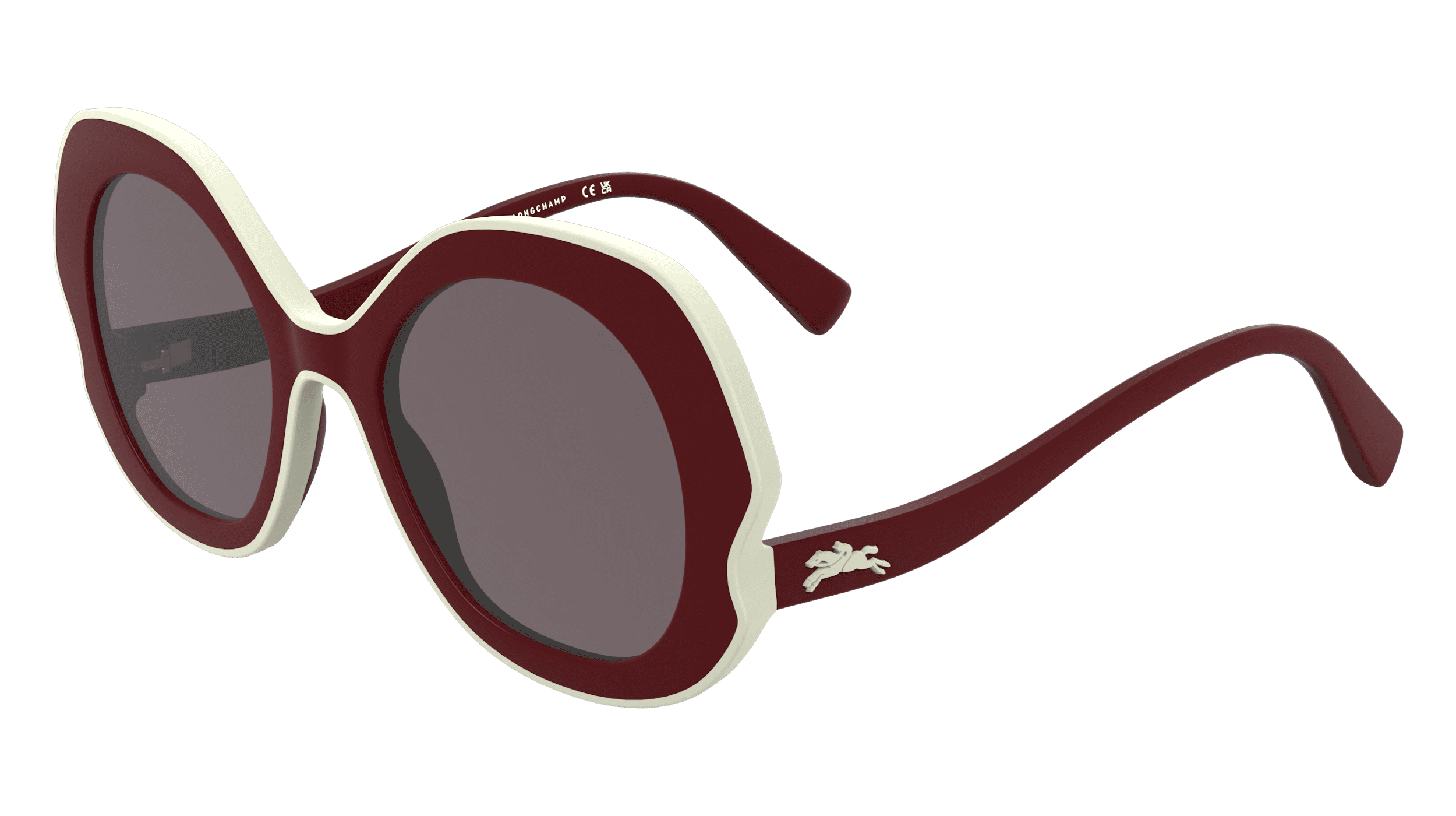Celine CL40012F 84E Sunglasses Blue Transparent Aviator Frame, Brown Lenses CELINE CL40062U Aviator Sunglasses | Fashion Eyewear US main image 3