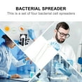 2 Pcs Cell Spreading Tool Bacterial Culture Lab Spreaders Scrapers