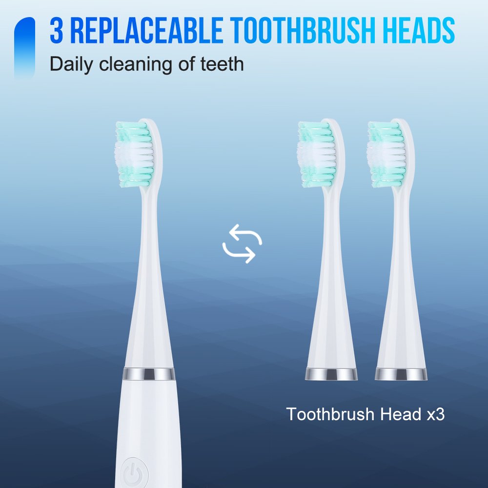 KIBVOE Ultrasonic Dental Calculus Remover Tool, Electric Plaque Remover, Electric Teeth Cleaning Kit Tooth Stain Calculus Remover with 3 Adjustable Modes, Safe for Adult and Kids.