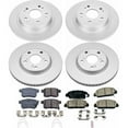 thumbnail image 2 of PowerStop Front and Rear Geomet Coated Brake Rotor and Pad Kit Fits: HONDA Select Models CRK6778, 2 of 5