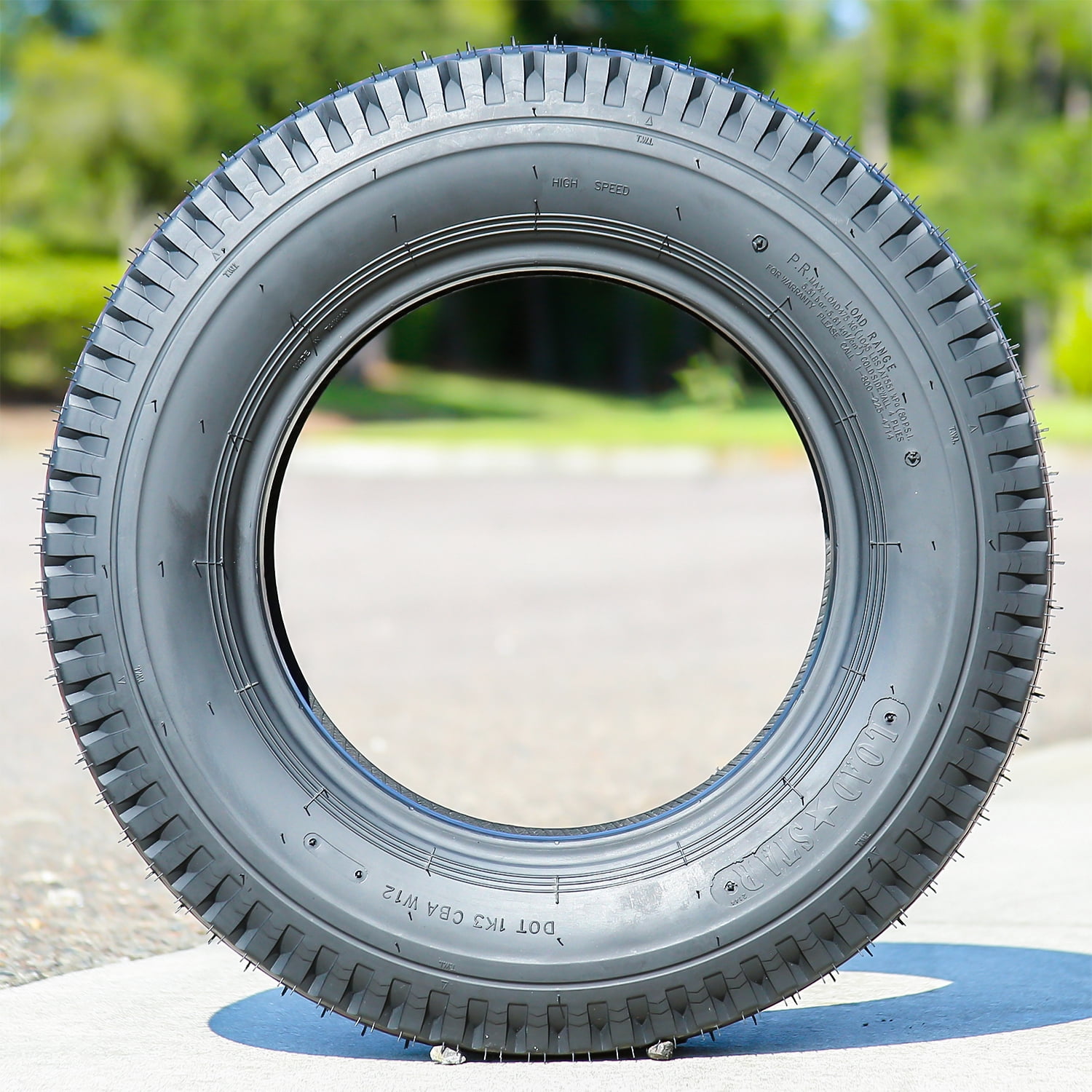 Loadstar, Trailer Tire, 4.8-12, All Season Highway Performance