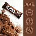 BUILT Double Chocolate Protein Bar, 17g Protein, GlutenFree, Chewy