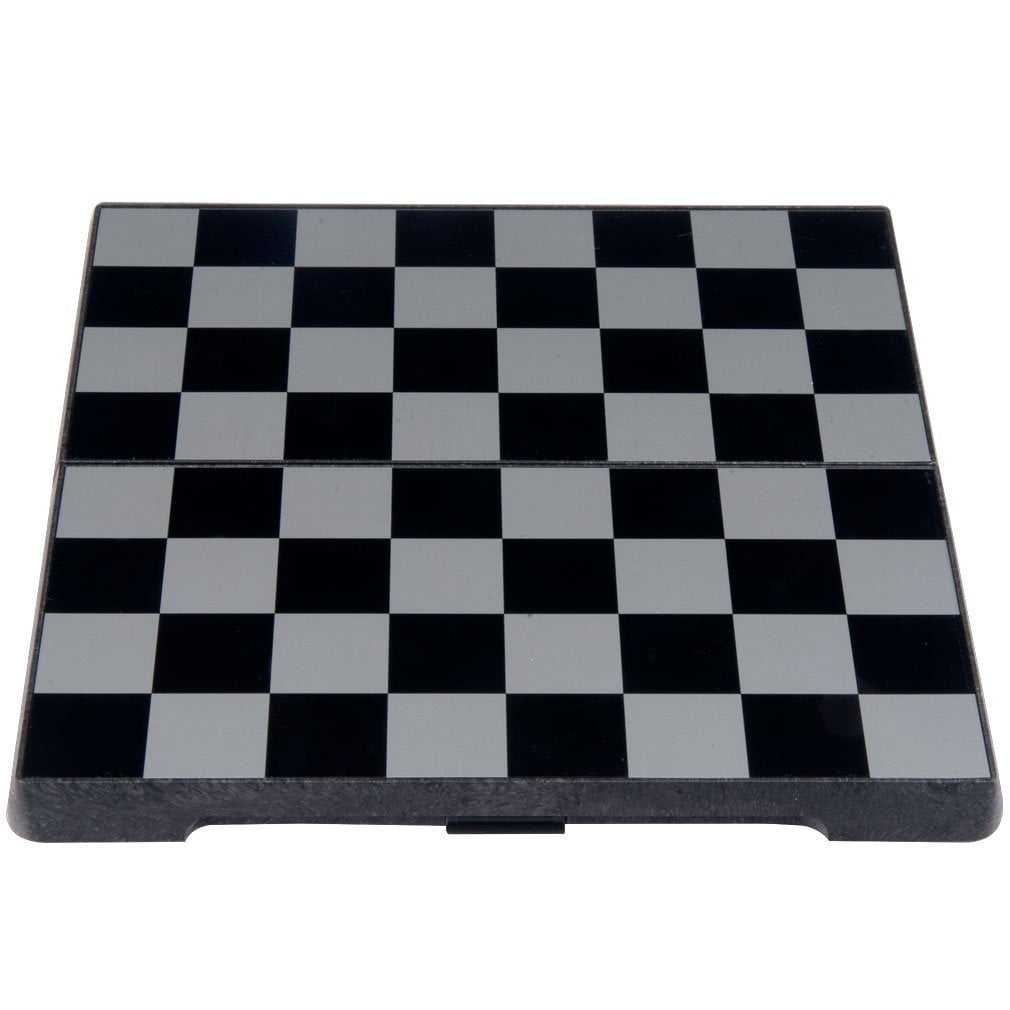 12-1/2 by Yellow Mountain Imports 2 in 1 Travel Magnetic Chess and Checkers Set 