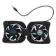 thumbnail image 2 of Enfriador portátil plegable para portátil con USB, 2 ventiladores, base para computadora, alfombrilla de refrigeración para portátil (negro), 2 of 7