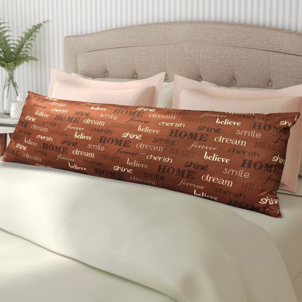 Inspire Body Pillow Wine 18x48