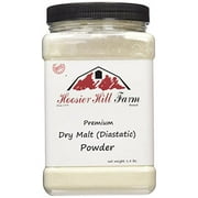 Hoosier Hill Farm Dry Malt (Diastatic) Powder, 1.5 lbs plastic Jar
