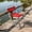 *New-Red, variant on Portable Stainless Steel Outdoor Folding Chair for Fishing/Barbecue/Camping
