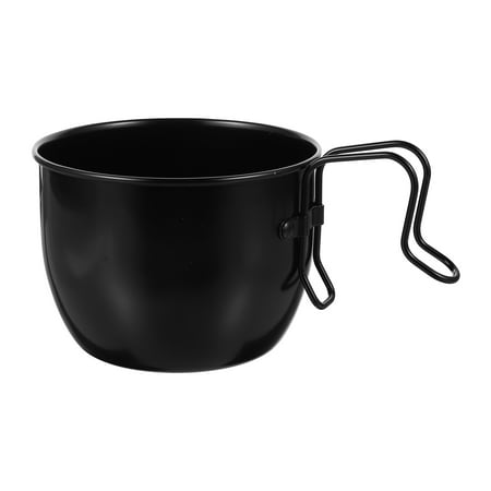 

1Pc Stainless Steel Drain Storage Basket Kitchen Sink Draining Basket (Black)