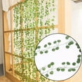 thumbnail image 3 of 7.6 ft 12 Pack Artificial Ivy Garland Vine, Plastic Ivy Vines Fake Ivy Garland for Wedding Party Decoration Garden Wall Greenery Decoration, 3 of 7