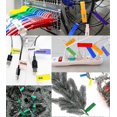 thumbnail image 2 of Colorful Cable Labels With Mark Pen, Cord Labels Can Write On yu, 2 of 5