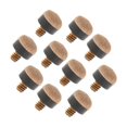thumbnail image 3 of pitrice 10 Pcs Vis de Queue de Billard Durables pour Réparation de Queue de Billard Marron 11MM, 3 of 6