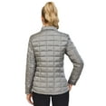 thumbnail image 2 of Little Donkey Andy Women's Quilted Puffer Jacket Lightweight Insulated Jacket Full Zip Thermal Padded Winter Coat with Pockets Light grey M, 2 of 6