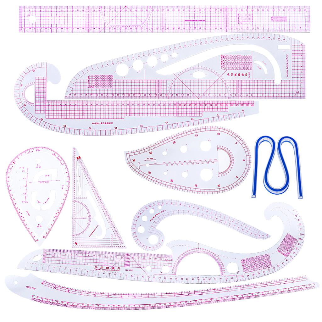 Sewing Tools Set Ruler Set- French Curve Sewing Tool