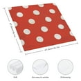 thumbnail image 3 of FACANNAP Red and White Polka Dots Guest Towel Napkins, Red Disposable Dinner Napkins Easter Paper Hand Towels Picnic Napkins for Wedding Baby Shower Birthday Graduation Party Supply 2 PCS, 3 of 7