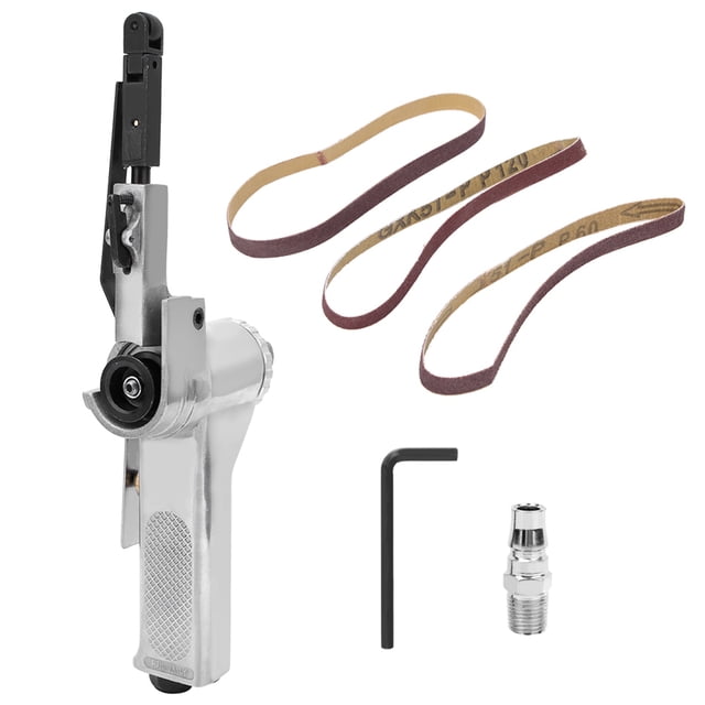Pneumatic Sanding Machine,10mm Pneumatic Belt Sander Air Polisher Pneumatic Grinder Leading Edge Technology