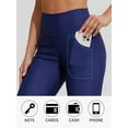 thumbnail image 6 of Attraco Womens High Waist Swim Pants with Pockets Swim Leggings Water Pants Swim Tights Swimming Capris, 6 of 8