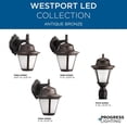 thumbnail image 3 of Westport LED Collection One-Light Wall Lantern, 3 of 3