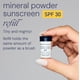 thumbnail image 2 of Brocha de recambio de protector solar en polvo On Block SPF 30 translúcida, 2 of 8