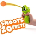 thumbnail image 3 of Hog Wild T-Rex Dinosaur Popper Toy and Sticky Target Set - Pop Foam Balls Up to 20 Feet - 4 Balls Included - Age 4+, 3 of 5