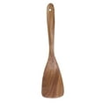 thumbnail image 4 of GOOHOCHY Large Serving Spoons Spatula Wood Heat-resistant Kitchen Use 1Set, 4 of 6