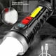 thumbnail image 4 of Mini linterna LED Antorcha Impermeable Recargable por USB Superbrillante Herramienta de iluminación de emergencia para exteriores de largo alcance, 4 of 5