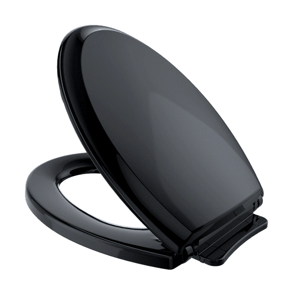 TOTO® Guinevere® SoftClose® Non Slamming, Slow Close Elongated Toilet Seat and Lid, Ebony - SS224#51