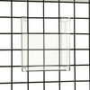 Gridwall 8.5" x 11" Clear Acrylic Literature, Brochure & Magazine Holder, 5 Pack