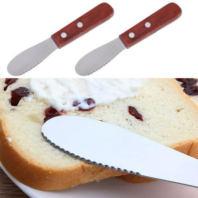 Household Butter Knife Bread Toast Knife Cheese Jam Peanut Butter Scraper  Mini Vertical Butter Sauce Knife Kitchen Accessories - AliExpress