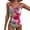 Multicolor, variant on Womens Bathing Suits, Swim Dress Women, Ladies Swimsuits, One Piece Swimsuit Women, Women'S Metal Ring Wide Straps One Piece Swimsuit Floral Print Tummy Control Bathing Suit, Black L