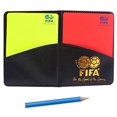thumbnail image 1 of Cartera Árbitro Fútbol MiaoDuo con Libreta, Roja y Amarilla, 1 of 3