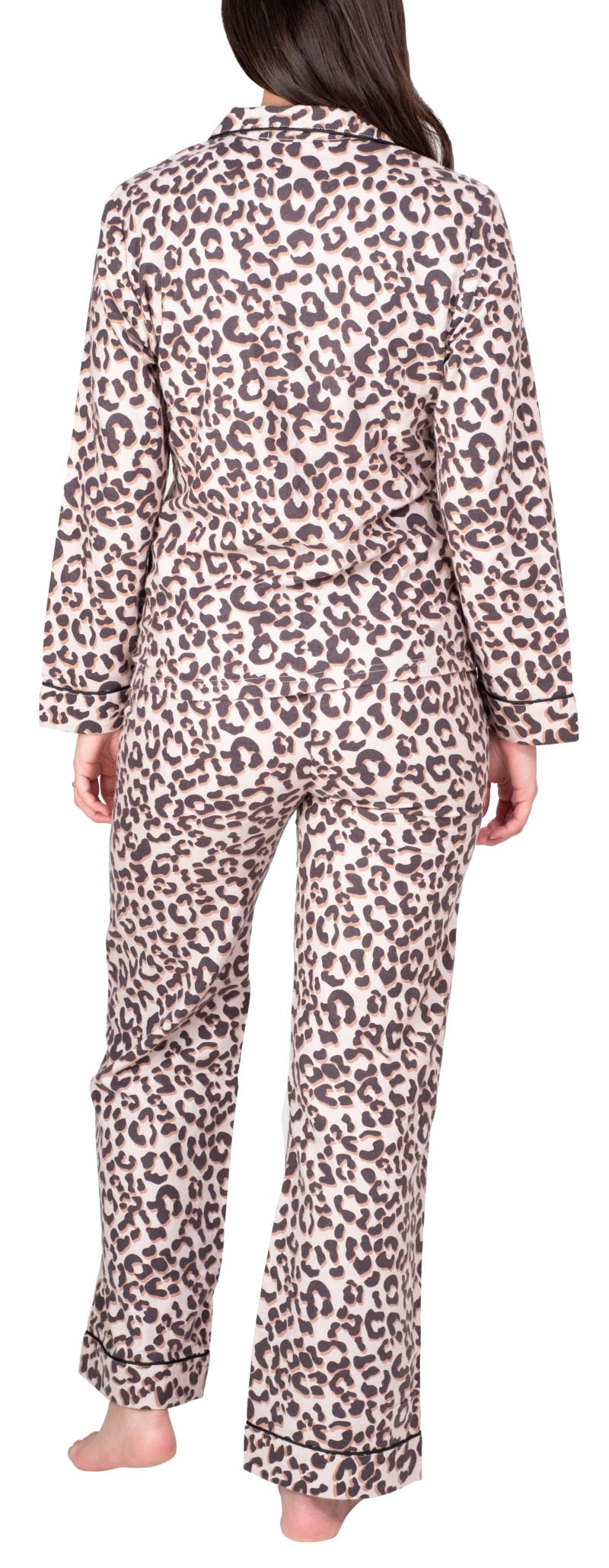 Blis Women's and Women's Plus Sleep Long Sleeve Pajama Pant Set