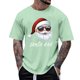 thumbnail image 1 of Tops para hombre, blusas y camisas de manga corta con cuello redondo para hombre, camiseta informal con cuello redondo y estampado para hombre, blusa de manga corta, blusa de poliéster para hombre, 1 of 4