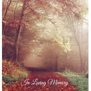 ANGELIS PUBLICATIONS "In Loving Memory" Funeral Guest Book, Memorial Guest Book, Condolence Book, Remembrance Book for Funerals or Wake, Memorial Service Guest Book: HARDCOVER. A lasting keepsake for the family. (Hardcove