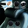 thumbnail image 2 of CoolKo Car Headrest Neck Pillow Support Memory Foam Ergonomic Design Accessory for Driving Seat Fatigue Relief Compatible with Tesla Model S X 3 Y & Cybertruck - 1 Piece, 2 of 9