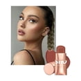thumbnail image 1 of Lip & Cheek Dual-Purpose Blush Stick, Matte Silky Texture, High Color Payoff & Coverage, Portable Rotating Design, Gentle & Non-Irritating, 1 of 8