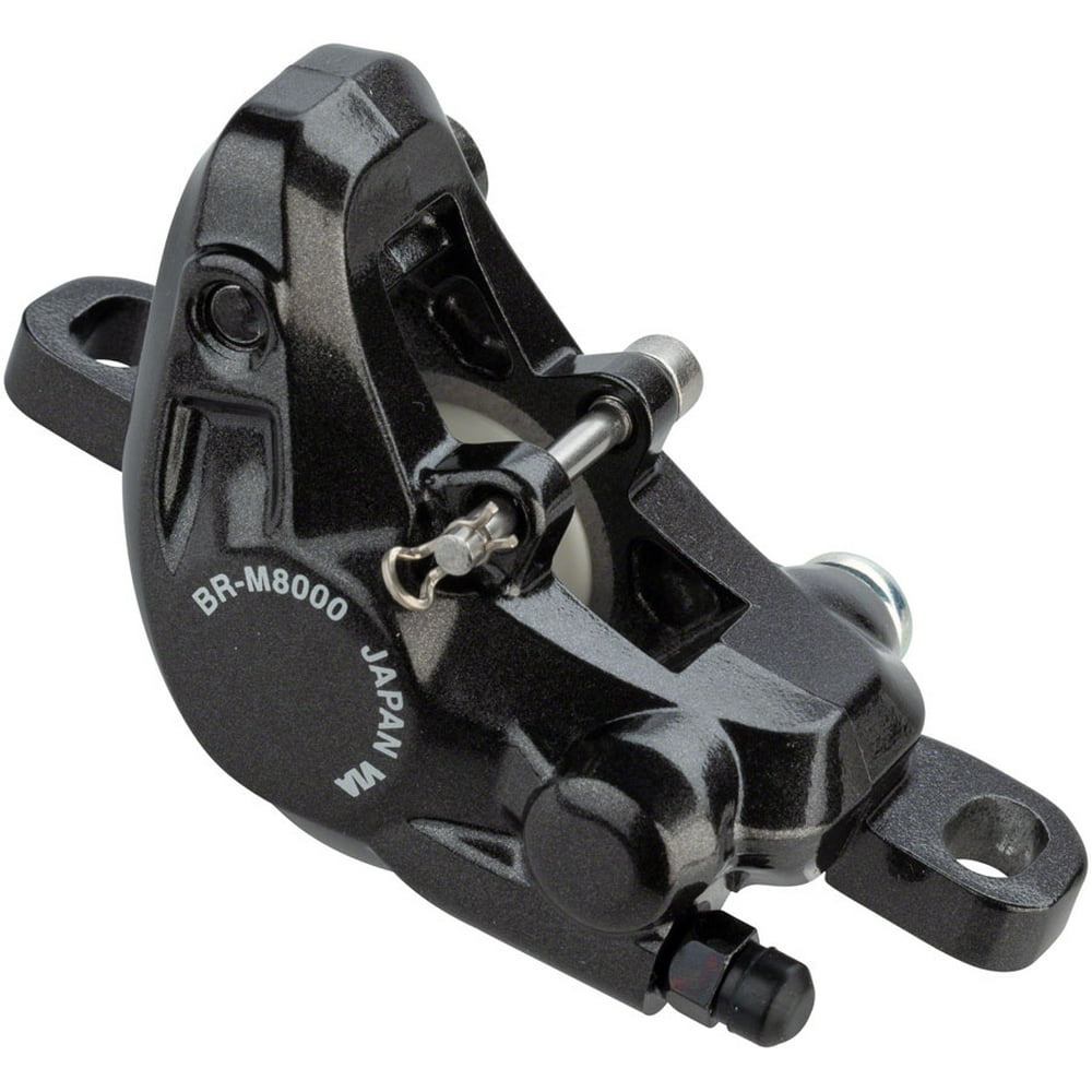 Shimano XT BRM8000 Disc Brake Caliper with Finned Resin Pads, Front or Rear
