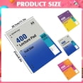 thumbnail image 3 of FENGGHAO Ruled Lined Journal Notebook 400 Pages A4 Blue Gray Easy Tear Perforated Paper Flat Lay for Students Office Work, 3 of 4