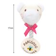 thumbnail image 2 of Dog Squeaky Toy Cartoon: Plush Funny Dog Rope Toy Puppy Teething Toy Pet Tug Toy, 2 of 10