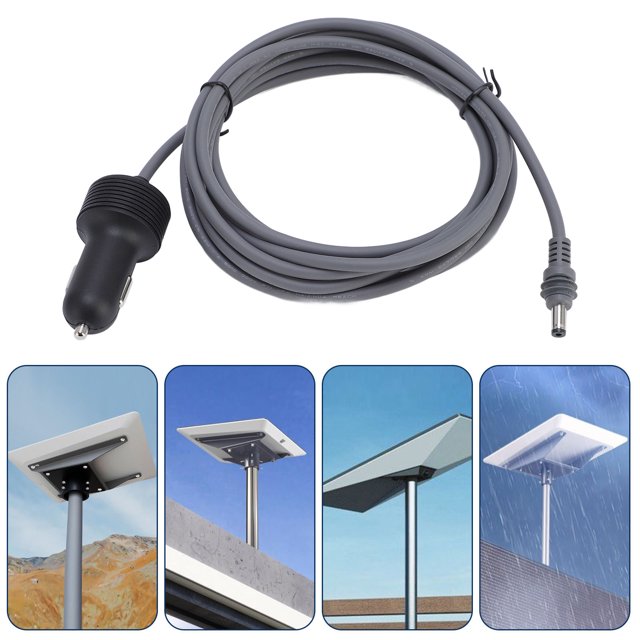 Cable de Alimentación del Automóvil DC, Cigarrillo de Cigarros Cable de Alimentación de DC 10 pasteles 18awg para mini antena de Platón para automóvil