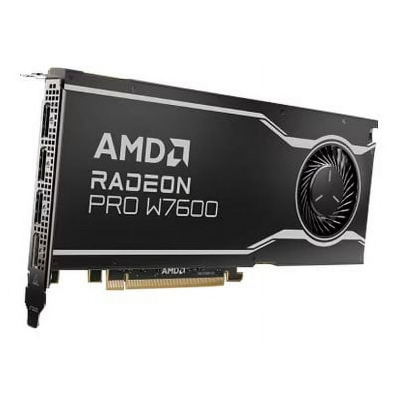 AMD Radeon Pro W7600 - Graphics card - Radeon Pro W7600 - 8 GB GDDR6 - PCIe 4.0 x8 - 4 x DisplayPort