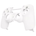 thumbnail image 4 of eXtremeRate Glow in The Dark Soft Touch Custom Faceplate Shell Compatible with ps4 Slim Pro Controller CUH-ZCT2 JDM-040/050/055 - Controller NOT Included, 4 of 4